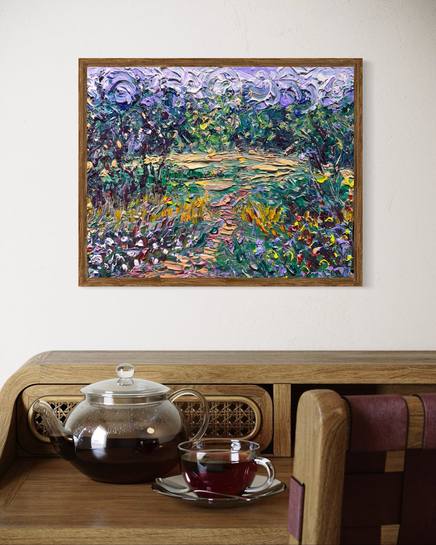 Hazy Summer Skies – Giclée Print from Acrylic Original