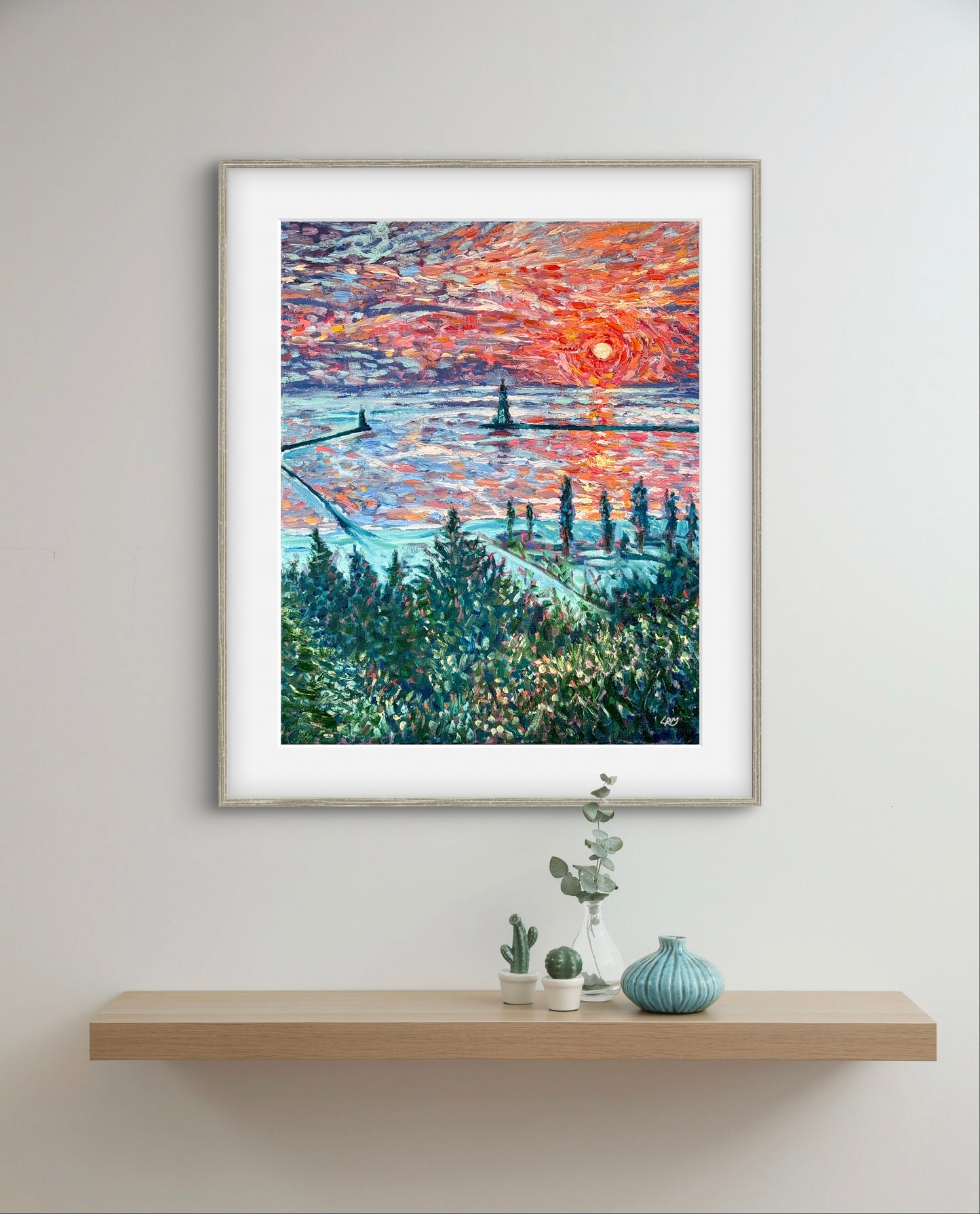 Breakwater Glow - Glicée Print