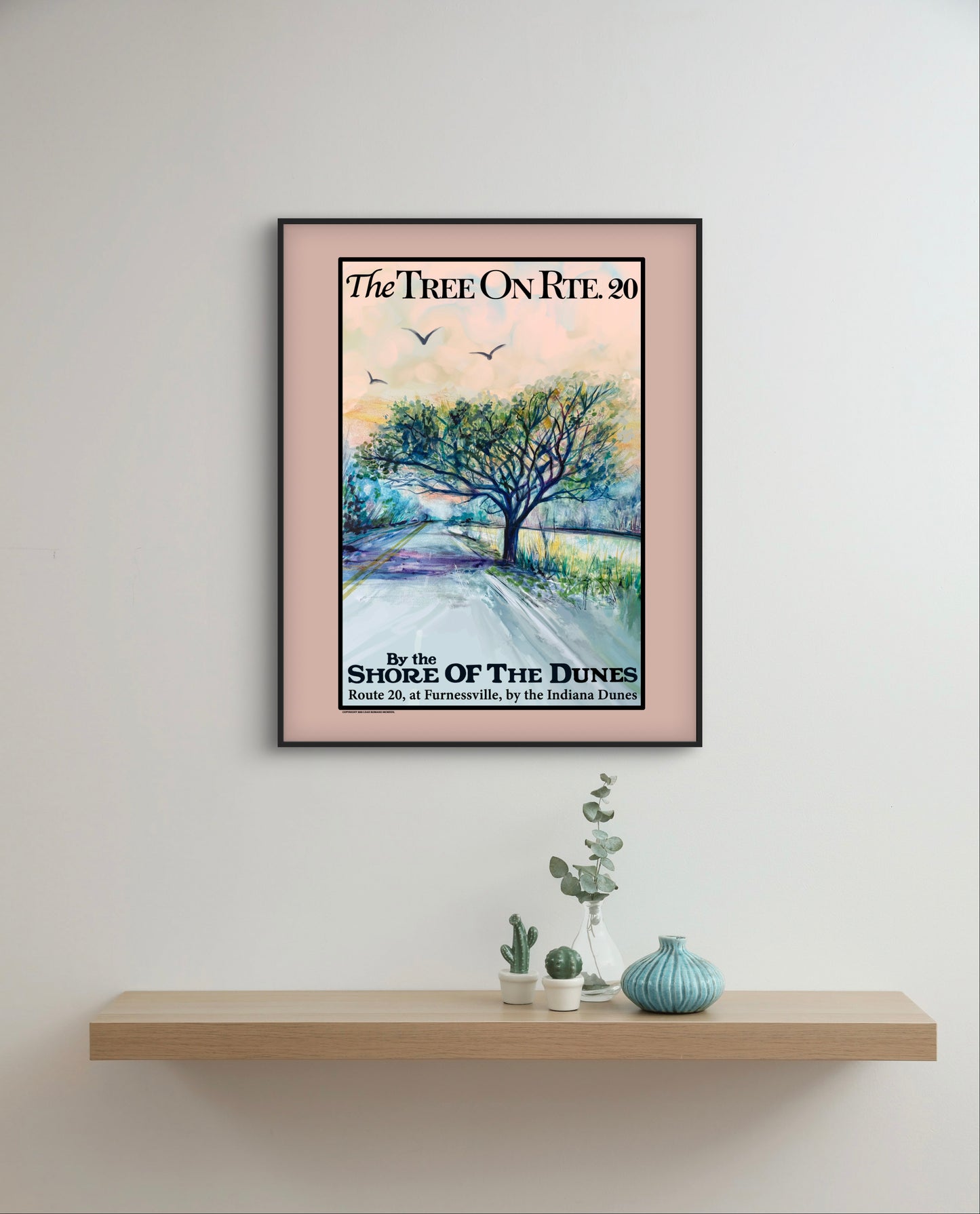 The Tree On Rte. 20 - Poster