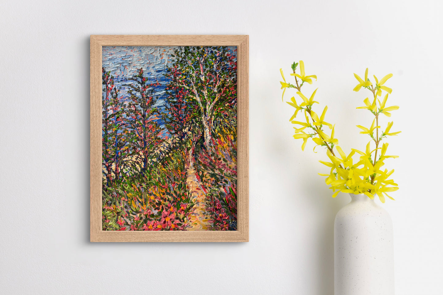 Dune View From Above – Giclée Print from Oil Original