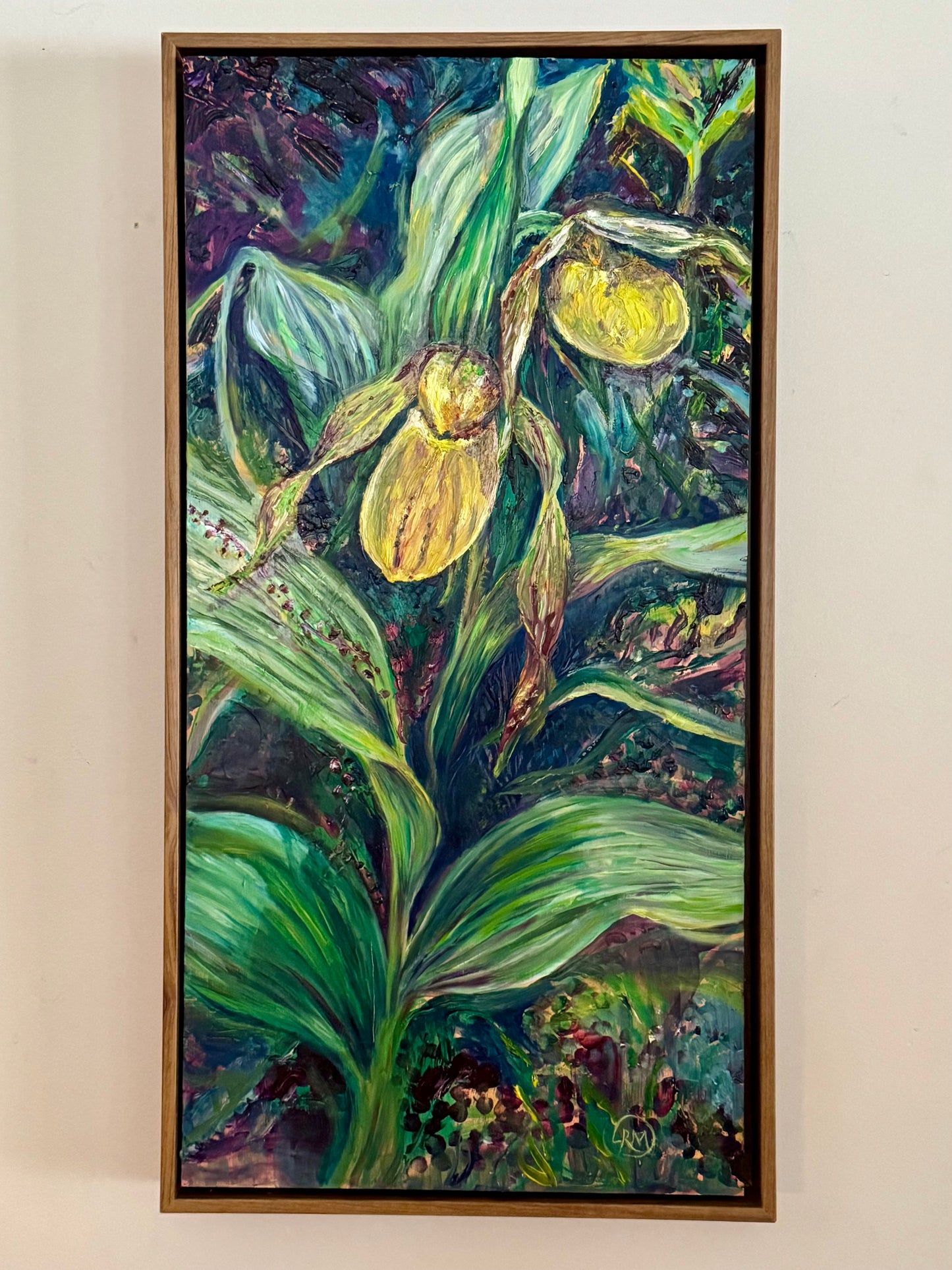 The Hidden Slippers - Original Oil Painting