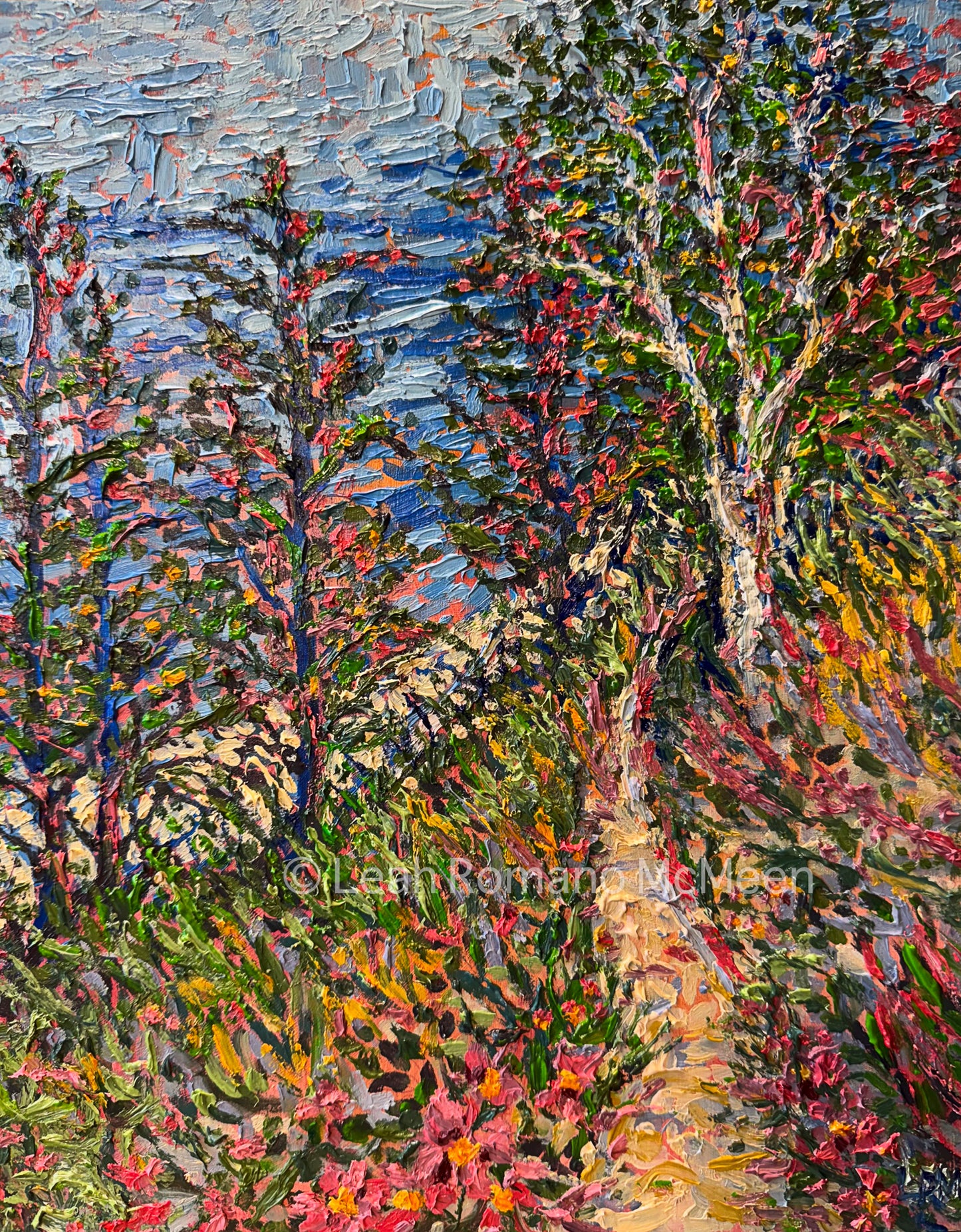 Lake And Dune View From Above - Glicée Print