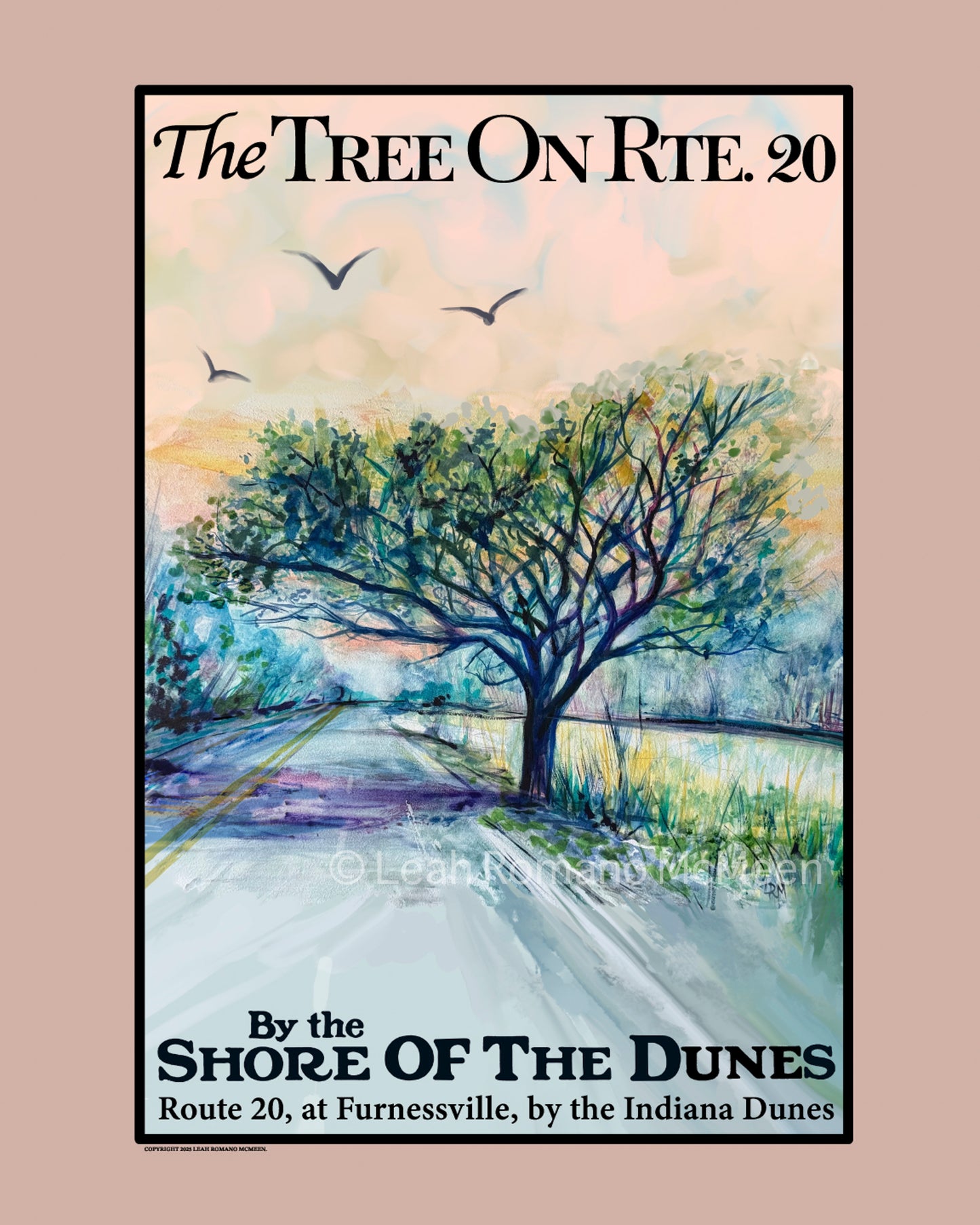 The Tree On Rte. 20 - Poster