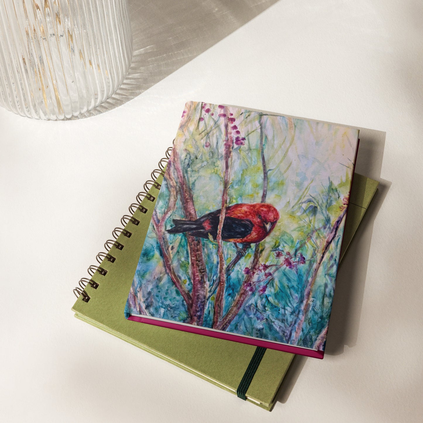 The Scarlet Messenger Hardcover Journal