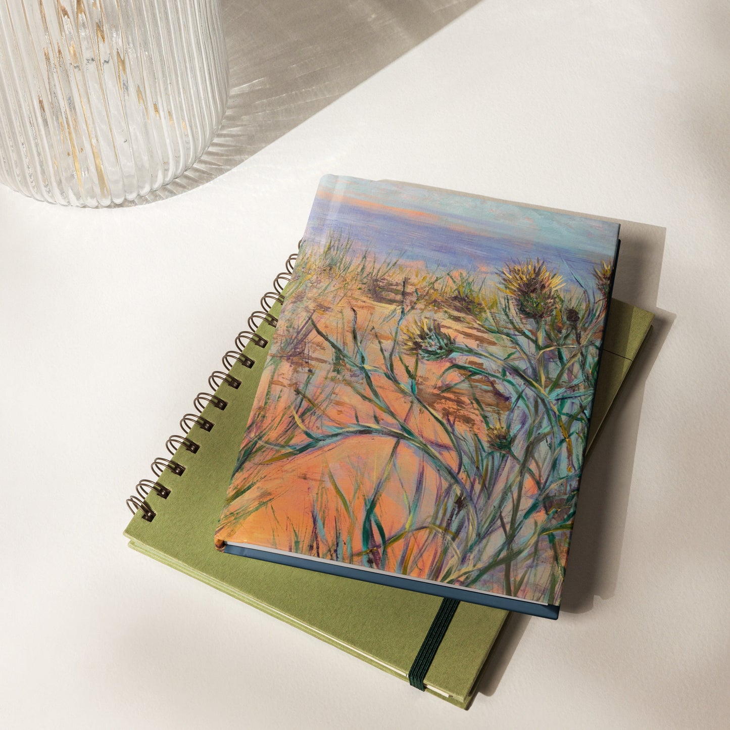 Pitcher's Thistle In The Dunes Hardcover Journal