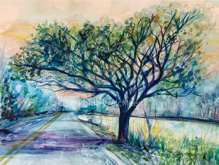 Trees Artwork By Leah Romano McMeen