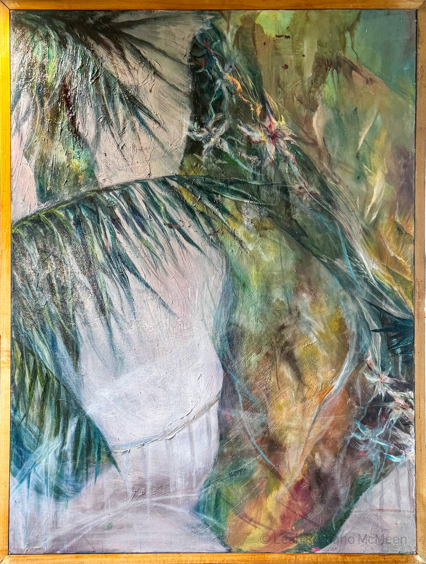 California Connection oil painting