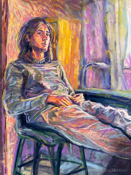 Contemplation – Giclée Print From Pastel Original