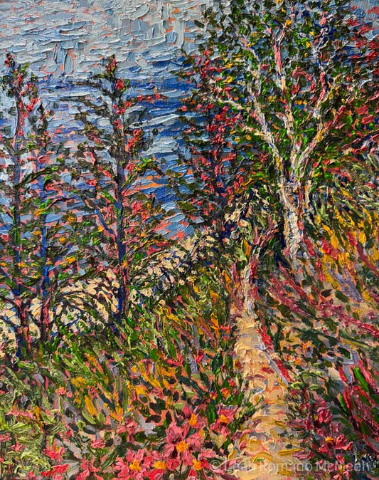 Dune View From Above – Giclée Print from Oil Original