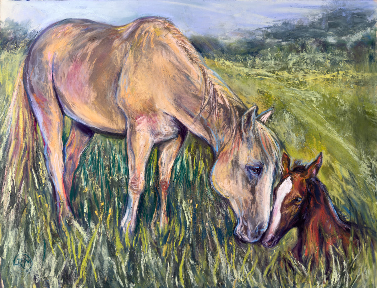 Summertime Scenes of Northwest Indiana – Horse Art Poster & Print