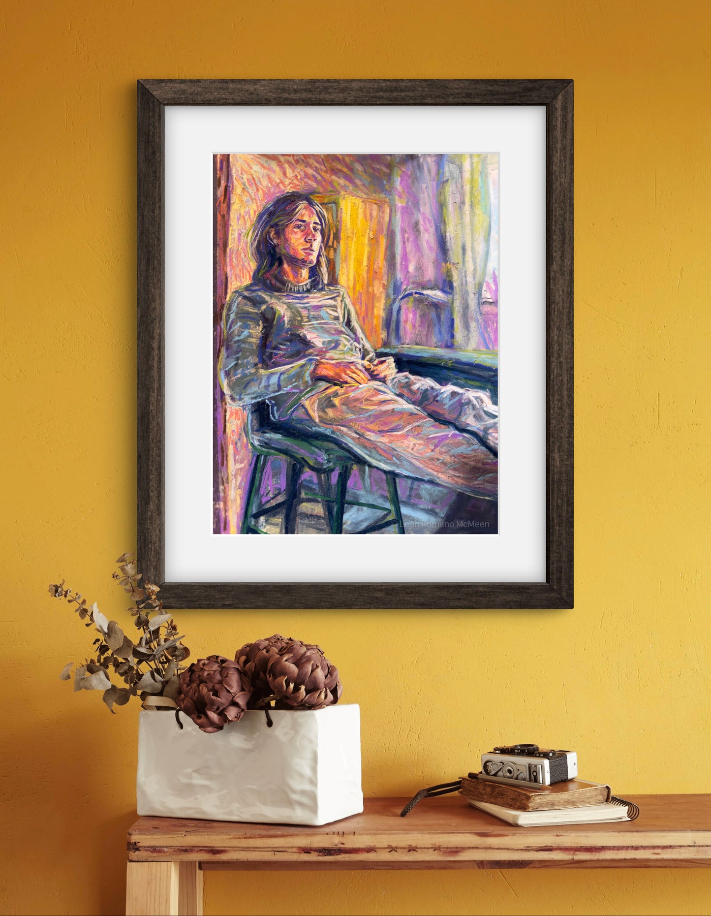 Contemplation – Giclée Print From Pastel Original