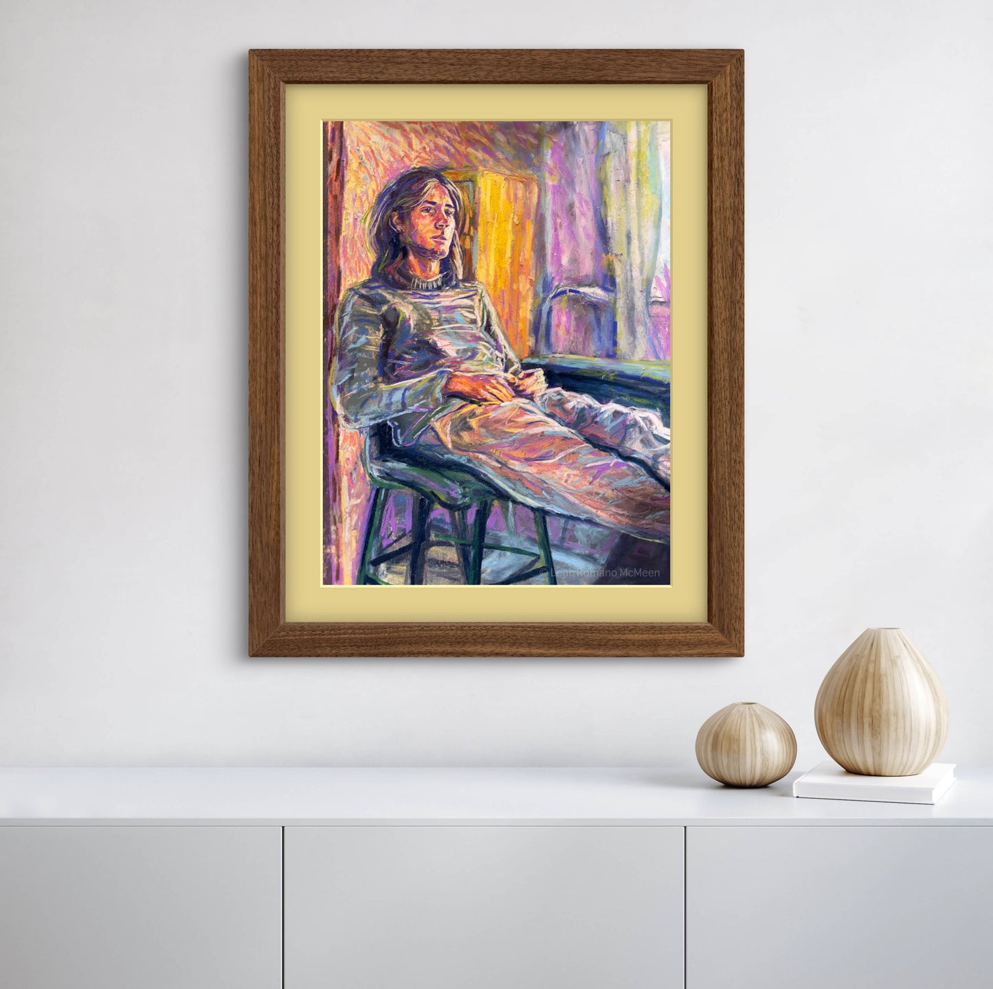 Contemplation – Giclée Print From Pastel Original