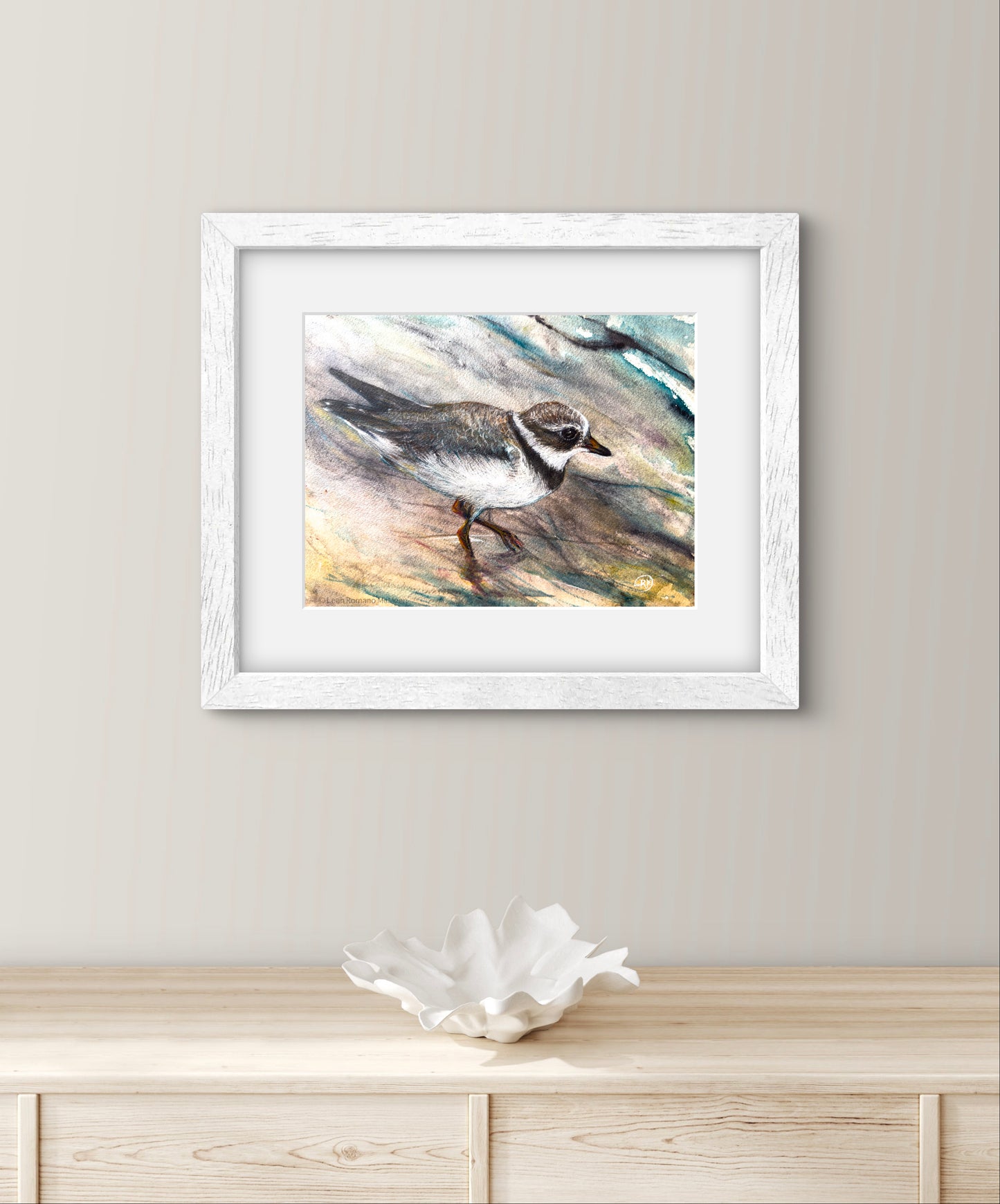 Piping Plover Bird Giclée Print