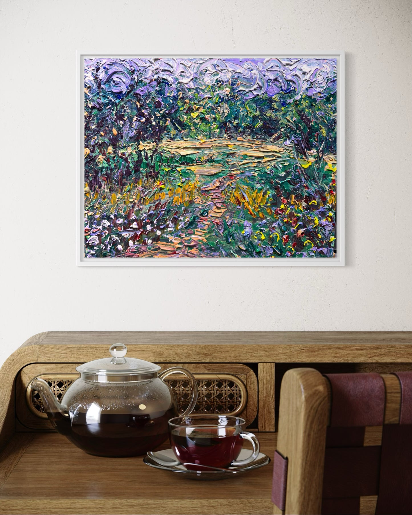 Hazy Summer Skies – Giclée Print from Acrylic Original