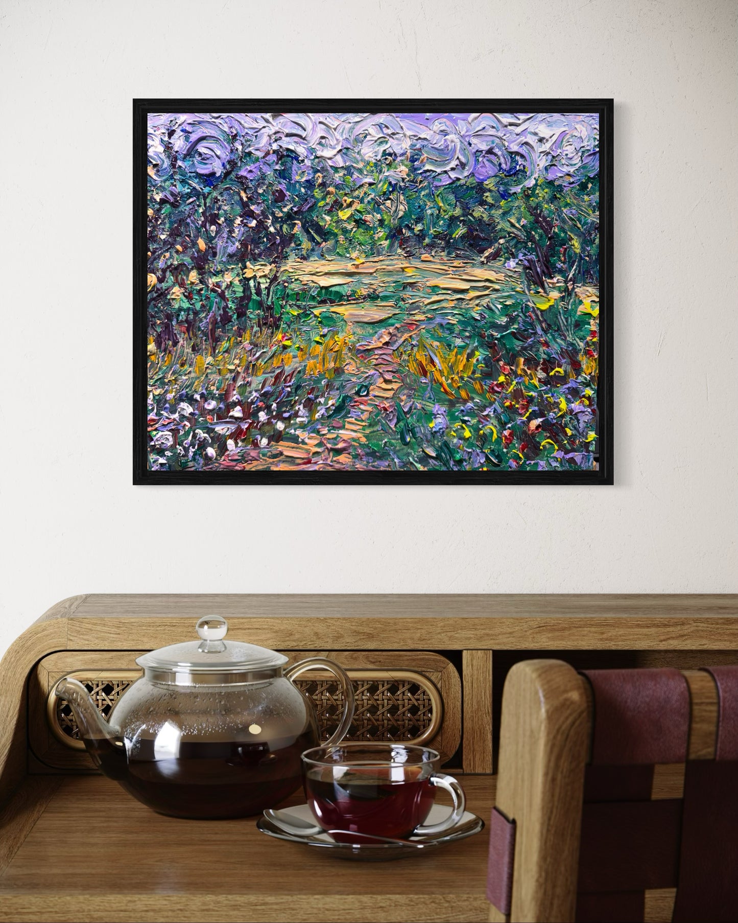 Hazy Summer Skies – Giclée Print from Acrylic Original