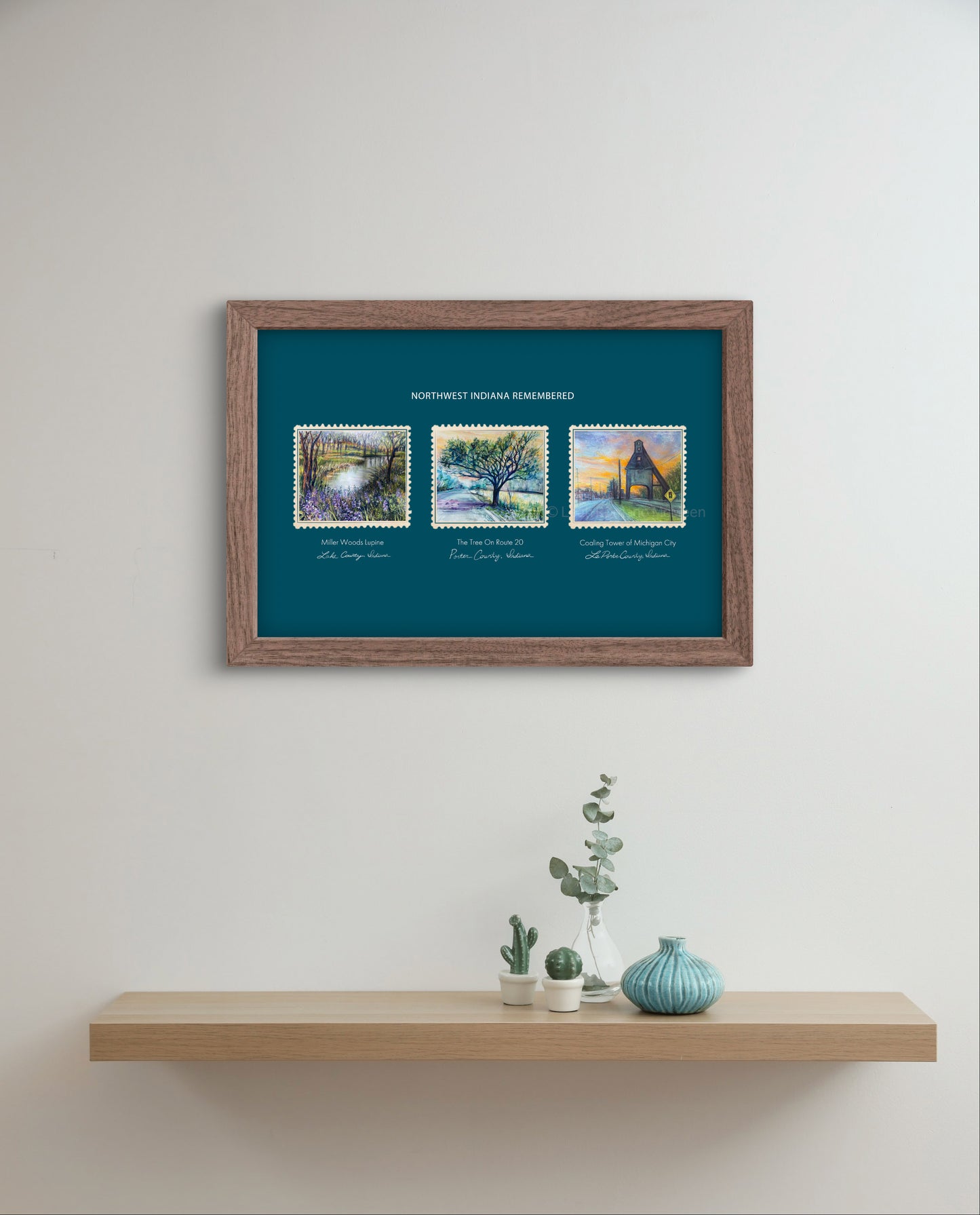 Northwest Indiana Remembered - WPA Poster Tryptich