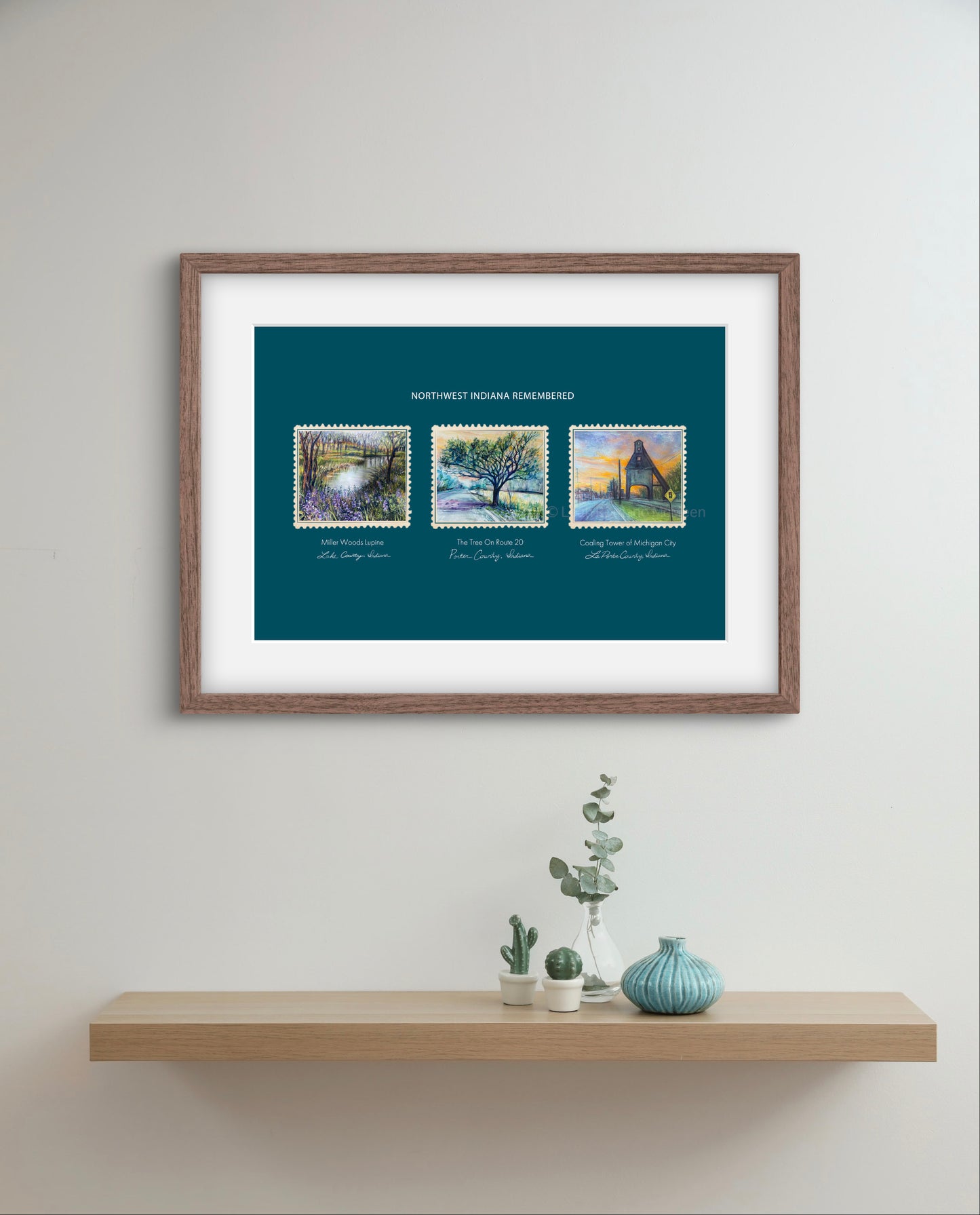 Northwest Indiana Remembered - WPA Poster Tryptich