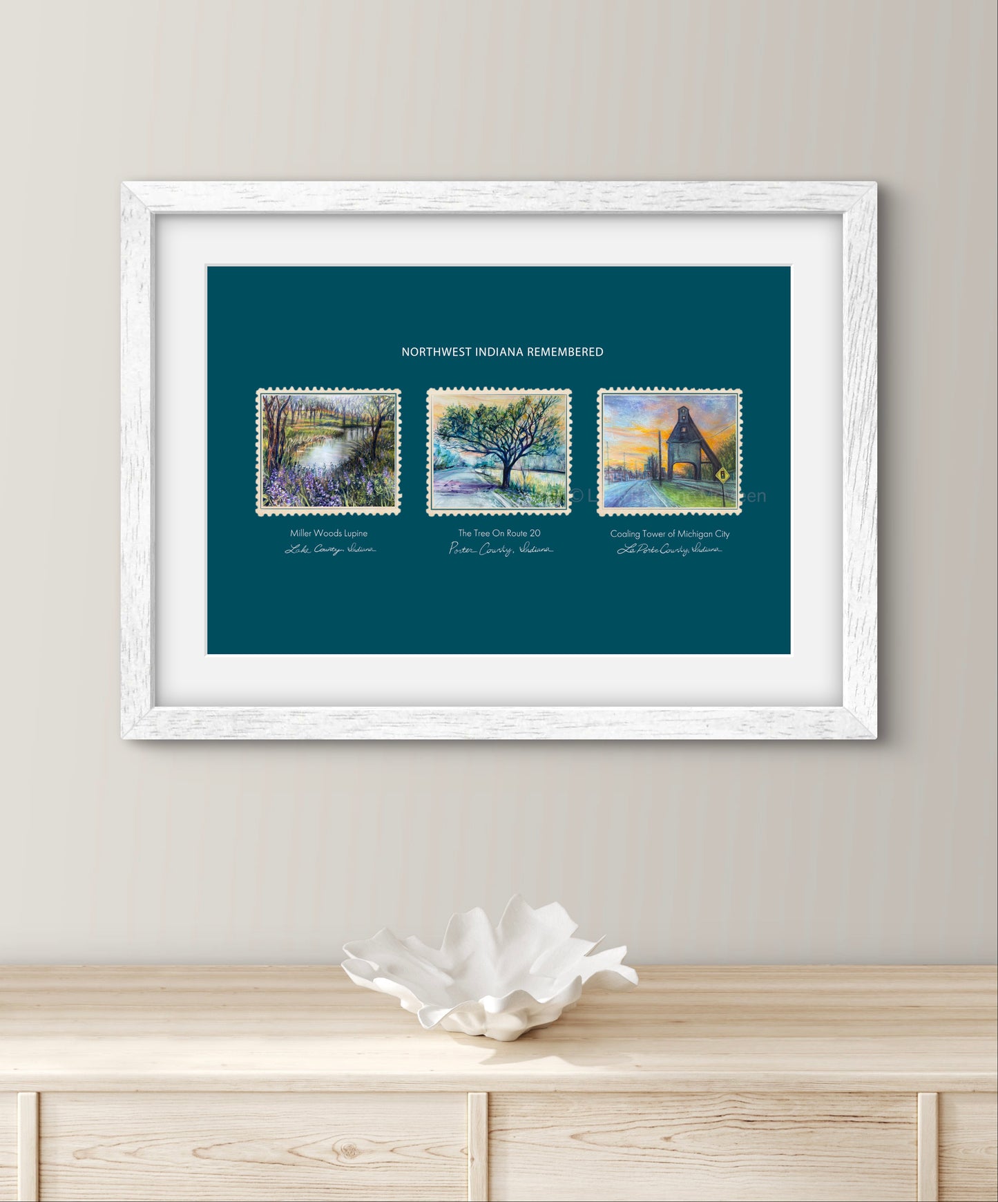 Northwest Indiana Remembered - WPA Poster Tryptich