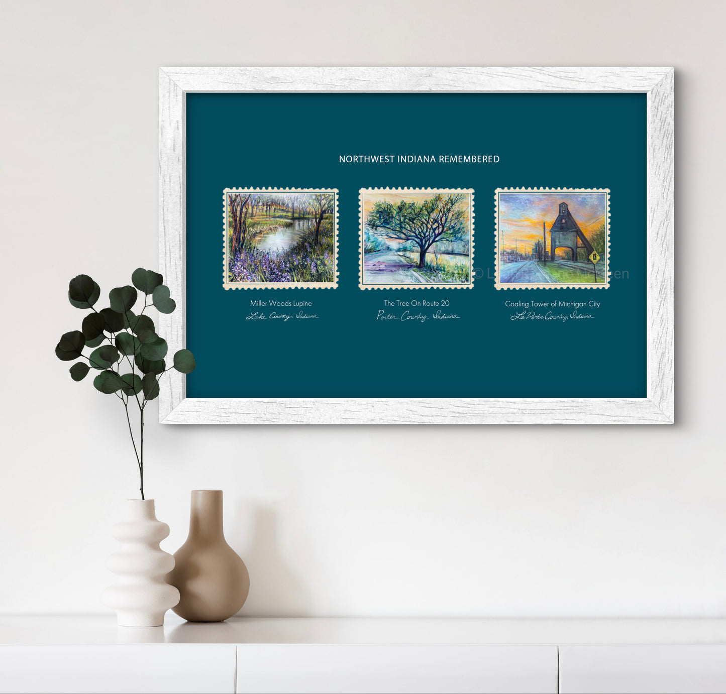 Northwest Indiana Remembered - WPA Poster Tryptich