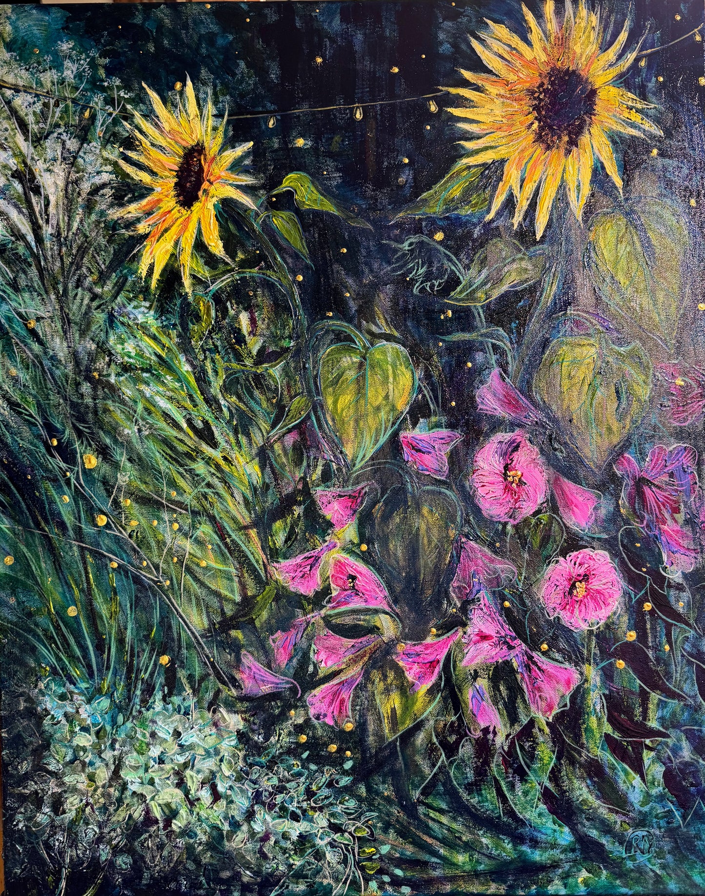 Fireflies In The Garden