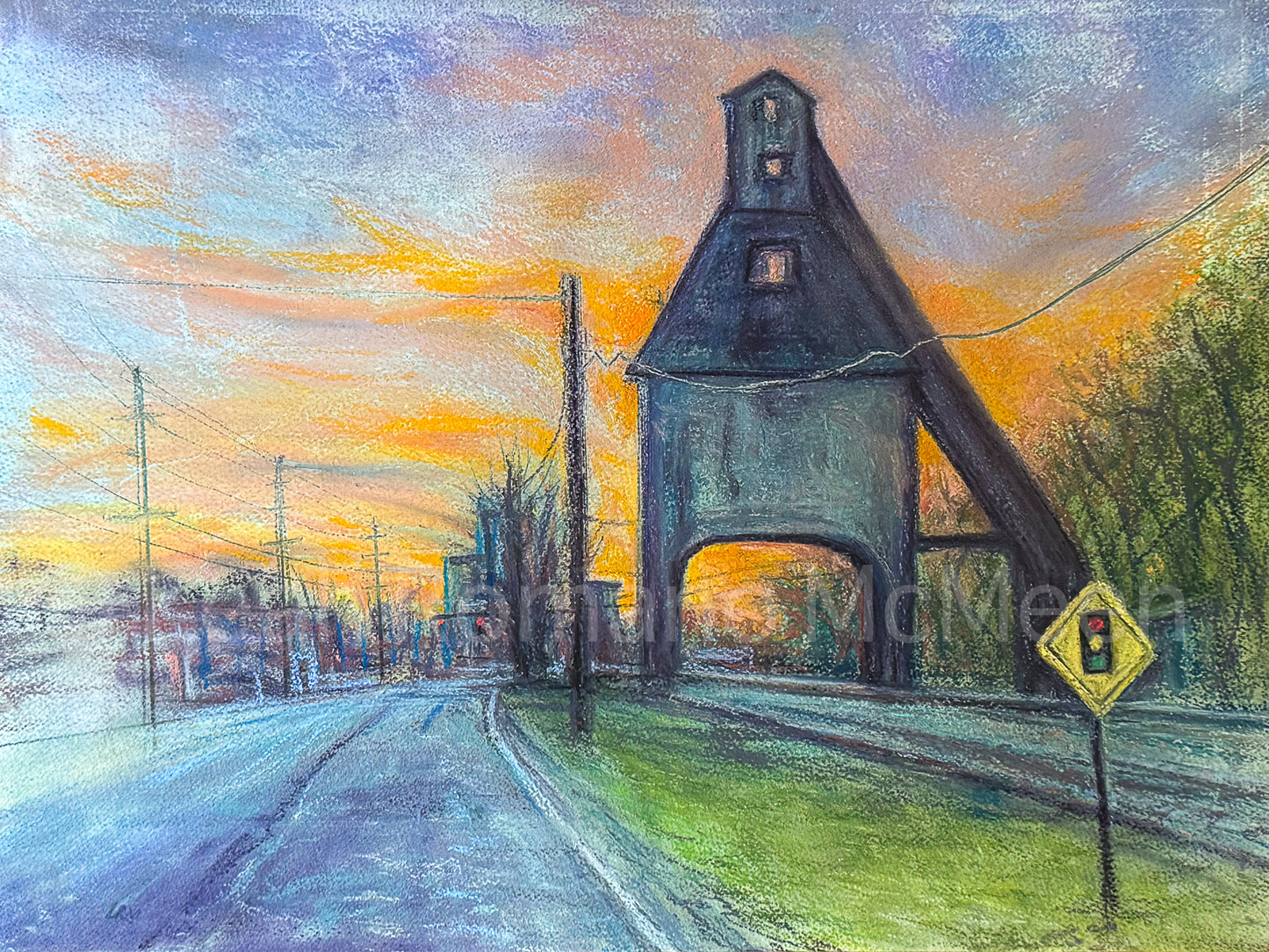 Nostalgic Scenes of Northwest Indiana - Art Print Poster Print