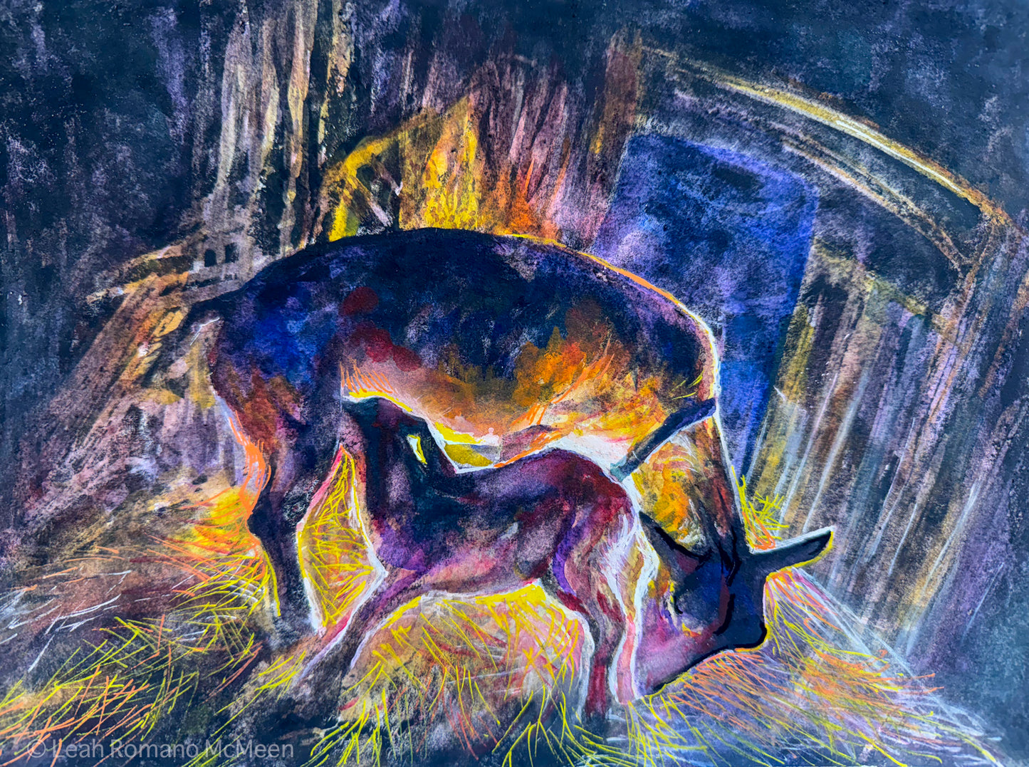 First Light - Original Watercolor