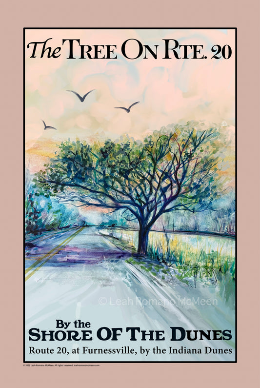 The Tree On Rte. 20 - Poster