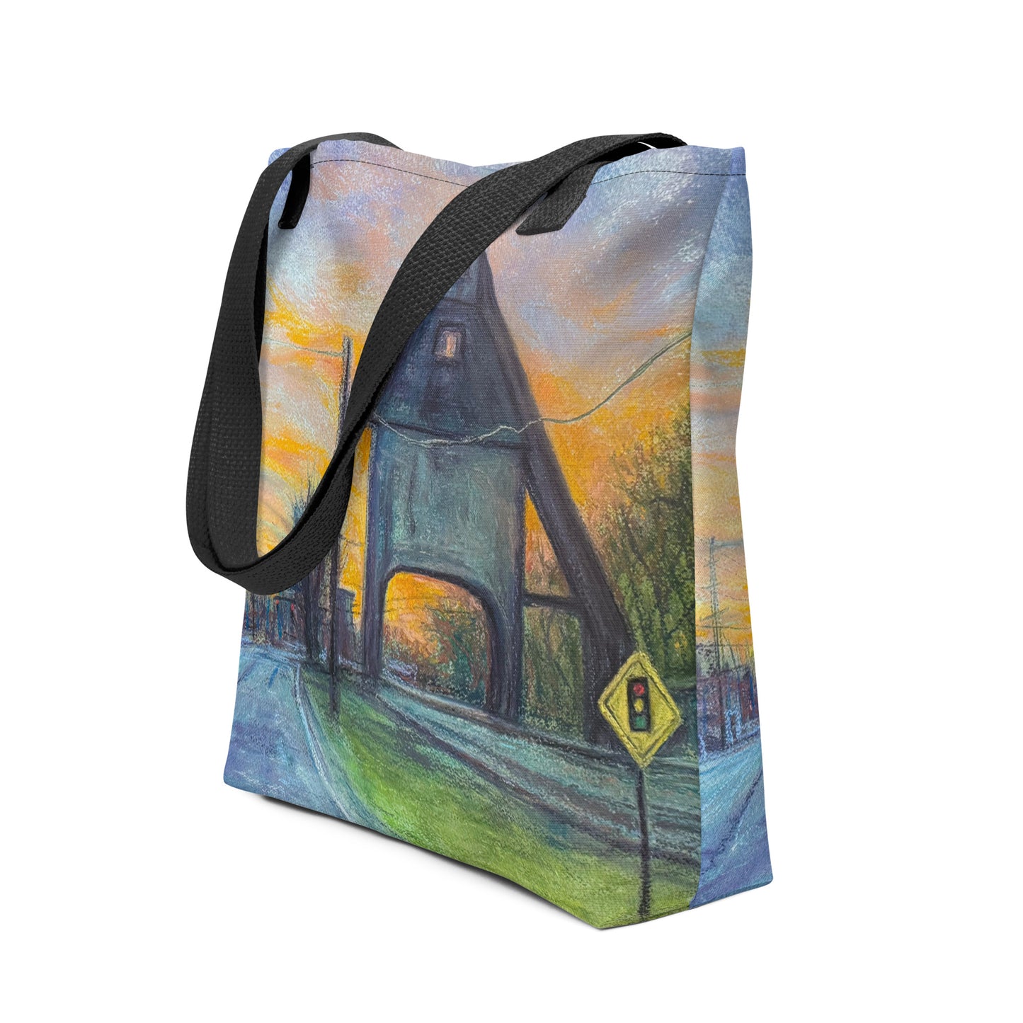 Coaling Tower of Michigan City Tote Bag