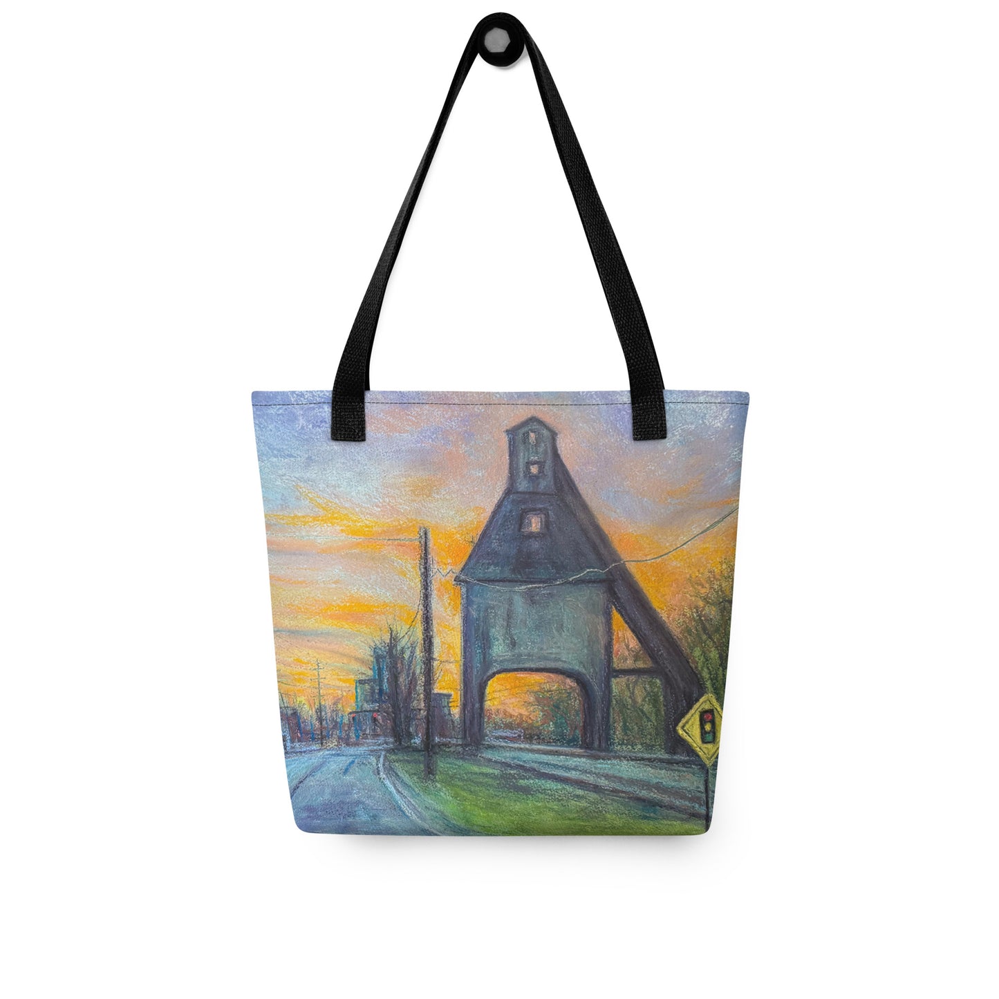 Coaling Tower of Michigan City Tote Bag