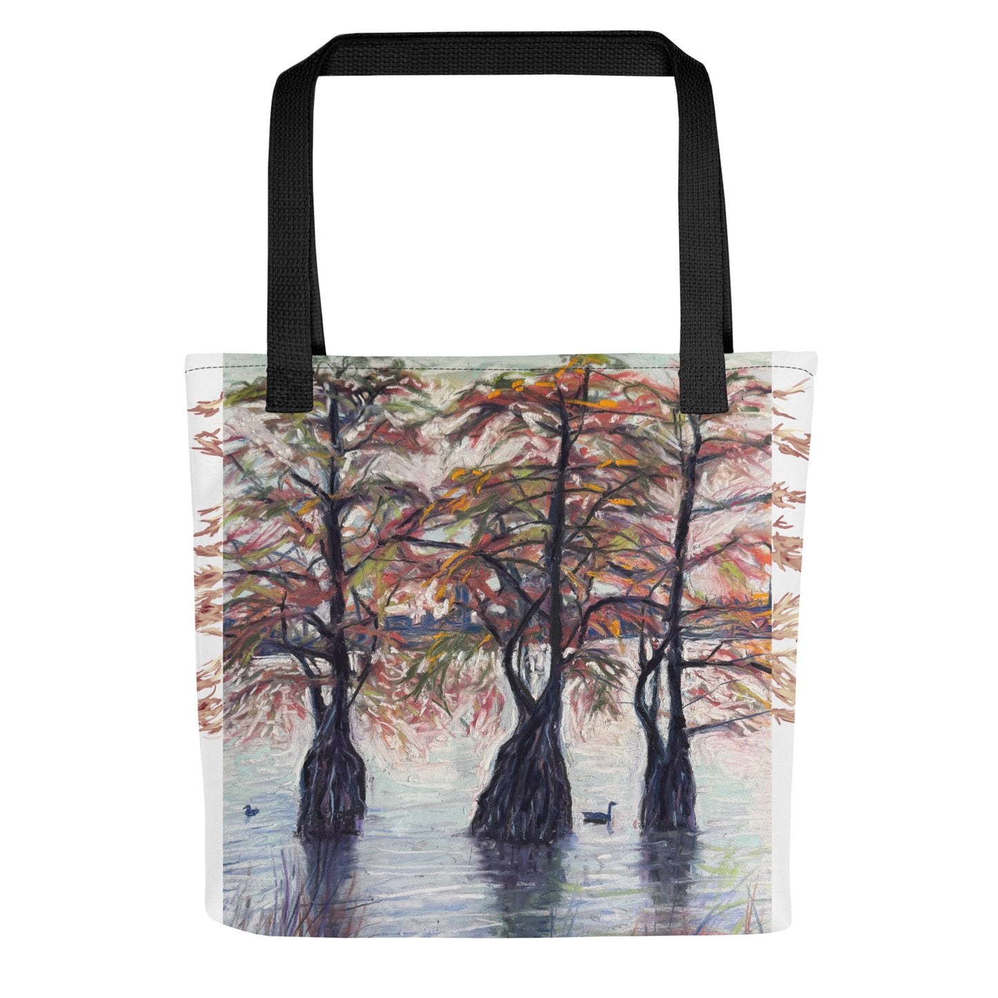 Three Sisters of La Porte Trees Tote Bag