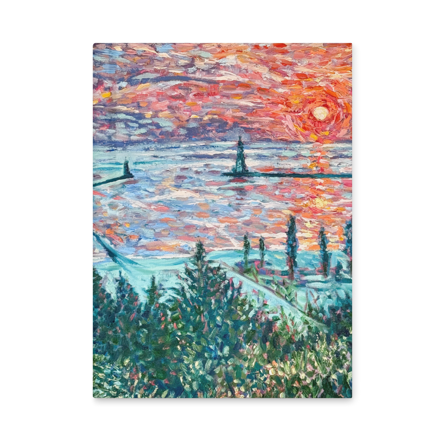 Breakwater Glow Hardcover Journal