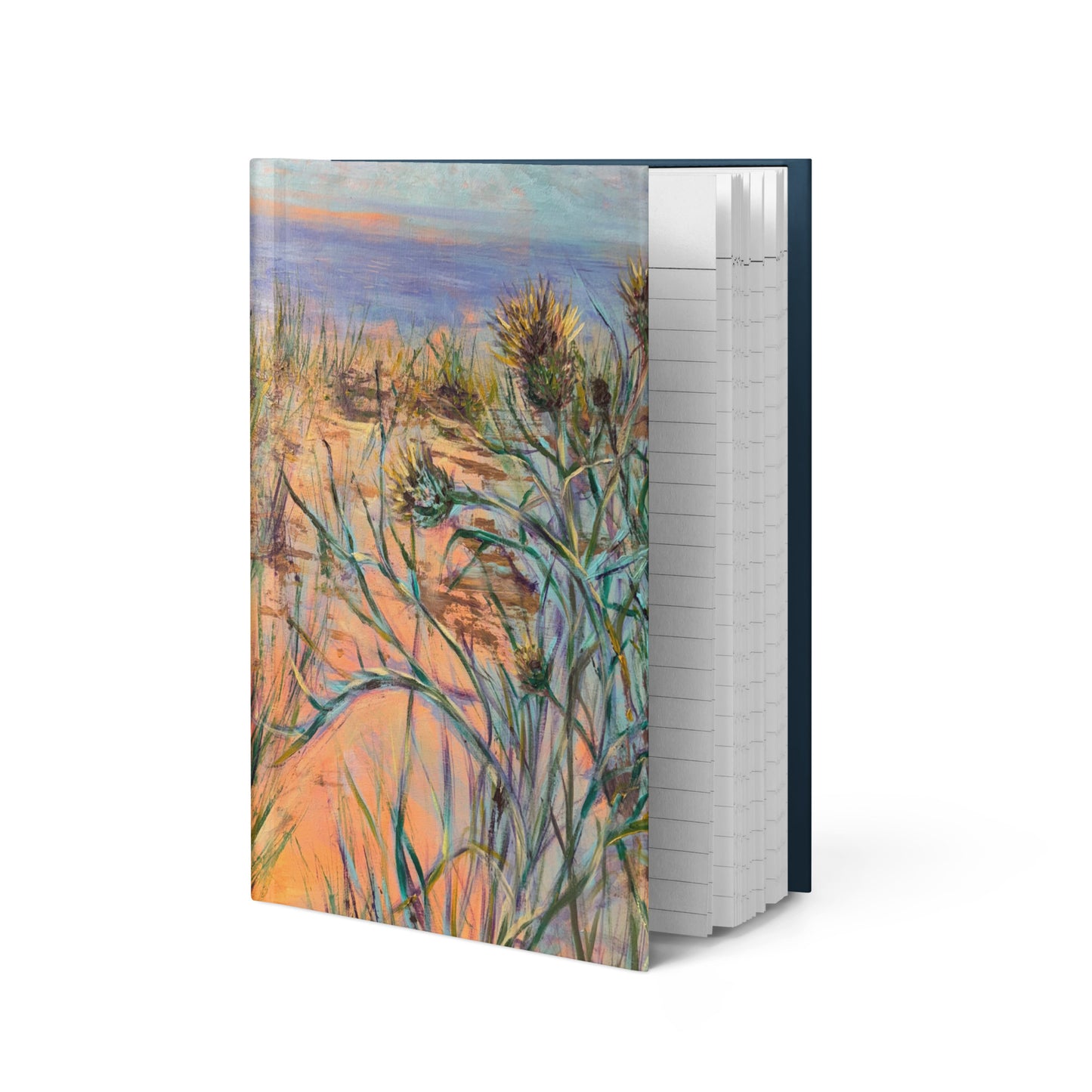 Pitcher's Thistle In The Dunes Hardcover Journal