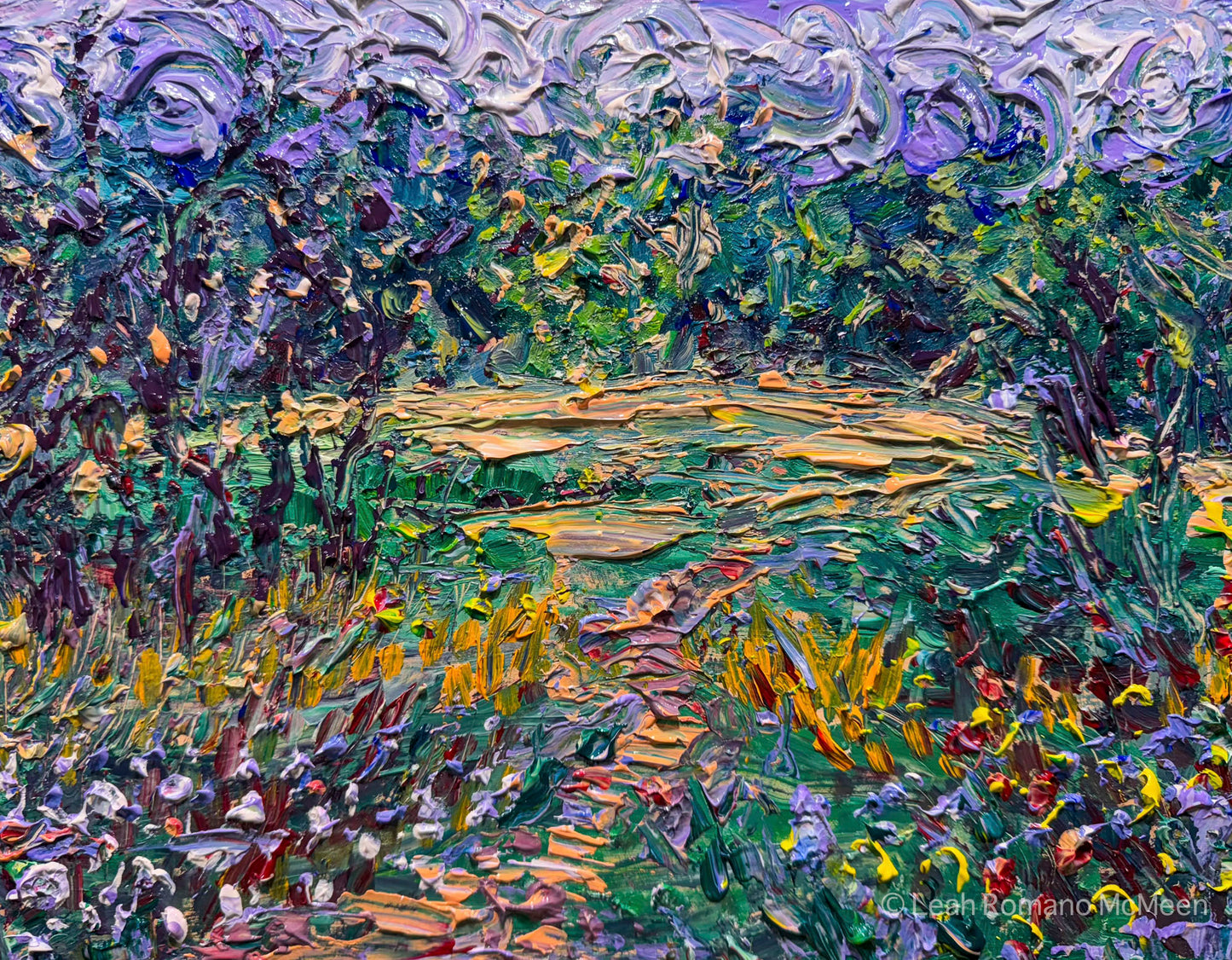 Hazy Summer Skies – Giclée Print from Acrylic Original