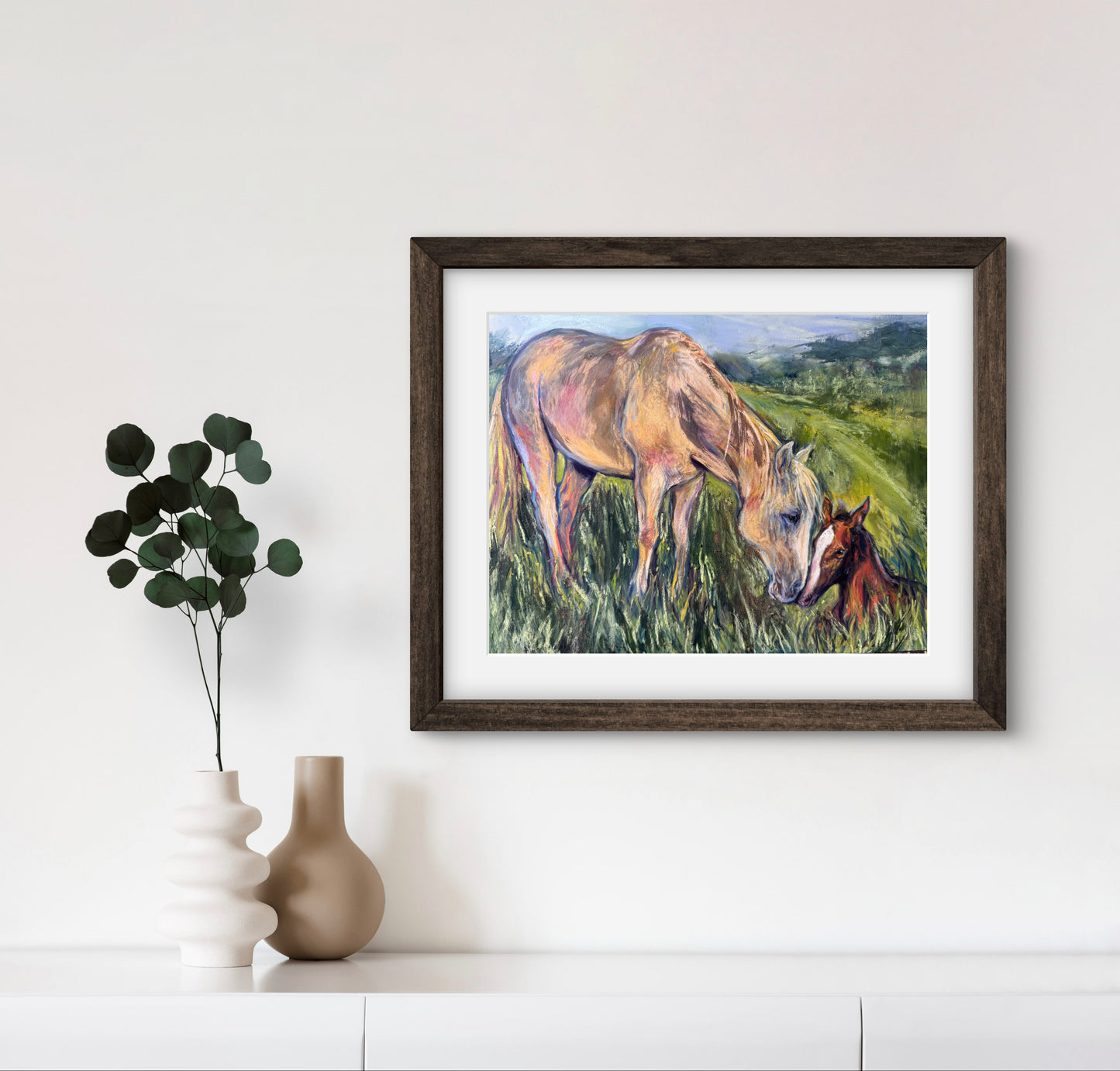 Summertime Scenes of Northwest Indiana – Horse Art Poster & Print