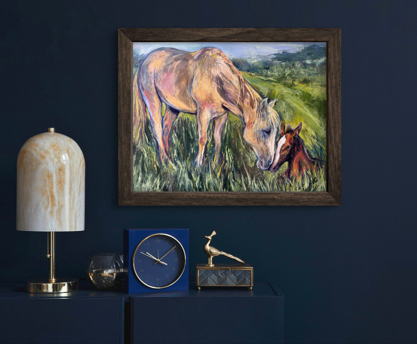 Summertime Scenes of Northwest Indiana – Horse Art Poster & Print