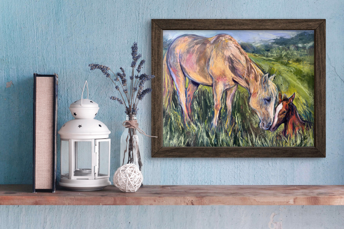 Summertime Scenes of Northwest Indiana – Horse Art Poster & Print