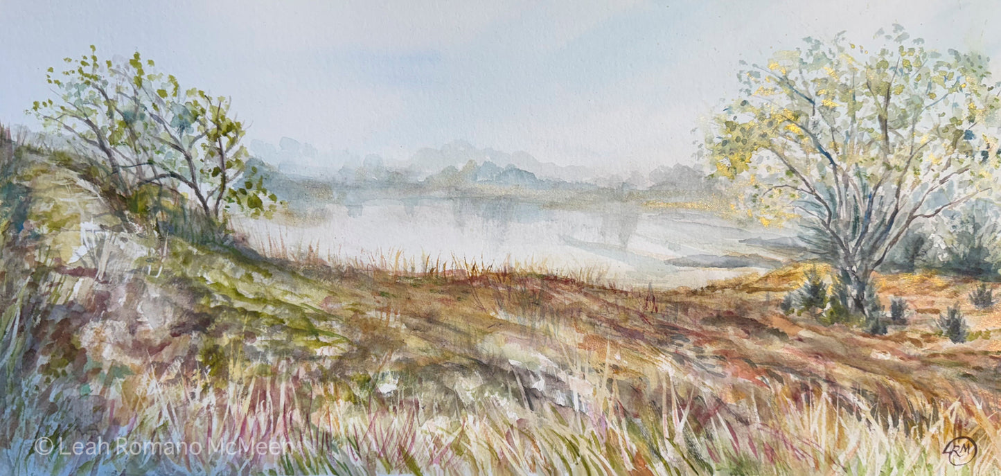 West Beach Indiana Dunes National Park – Giclée Print from Watercolor Original