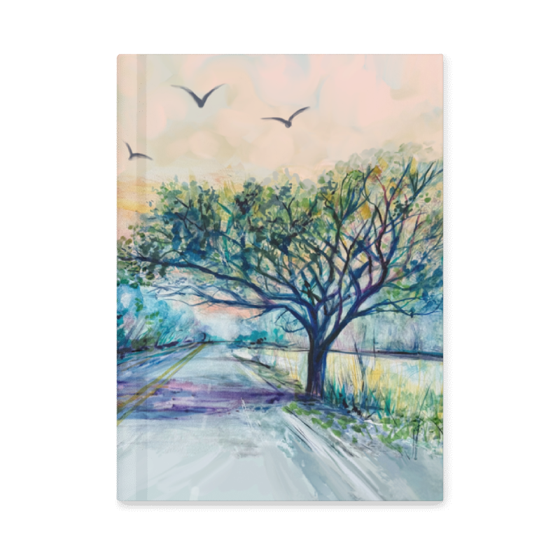 Tree On 20 Hardcover Journal