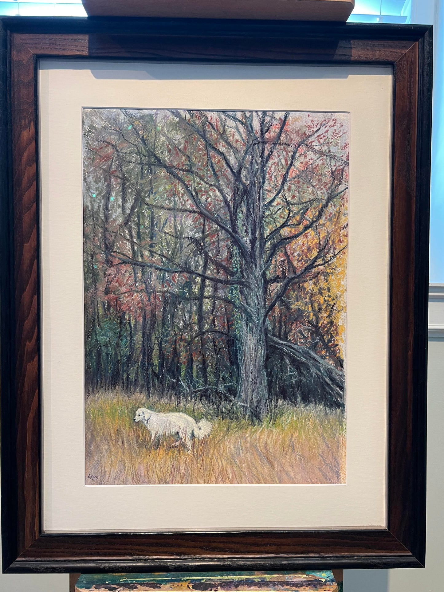 Walk In The Old Pasture - Original Soft Pastel